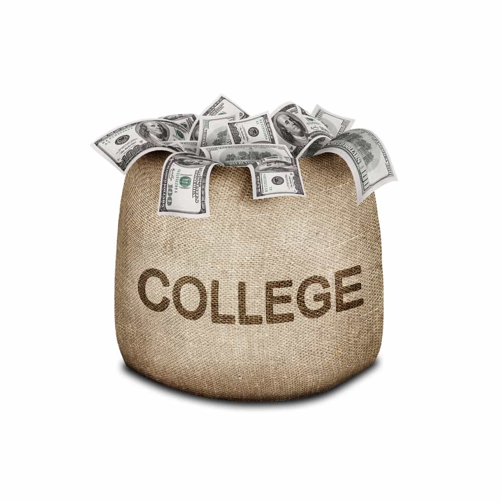 Money one expects to get out of college