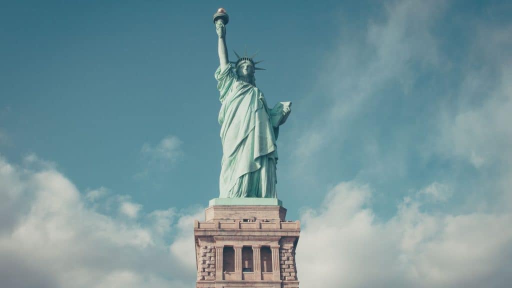 noble liberty statue